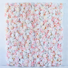 Load image into Gallery viewer, 3D Floral Wall Panel, Silk Flower Backdrop, Wedding Photo Booth
