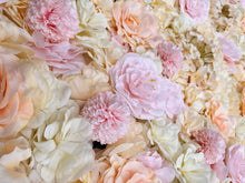 Load image into Gallery viewer, Peaches &amp; Cream 3D Flower Wall Panel - Wedding, Party Backdrop
