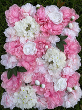 Load image into Gallery viewer, Peony 3D Flower Wall Panel Wall Decor Artificial Floral Backdrop for Wedding and Party
