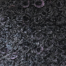 Load image into Gallery viewer, 3D Midnight Violet Flower Wall Panel - Wedding, Party Backdrop
