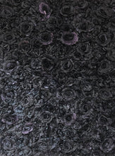 Load image into Gallery viewer, 3D Midnight Violet Flower Wall Panel - Wedding, Party Backdrop
