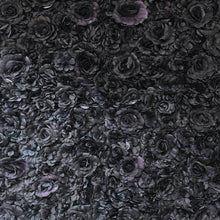 Load image into Gallery viewer, 3D Midnight Violet Flower Wall Panel - Wedding, Party Backdrop
