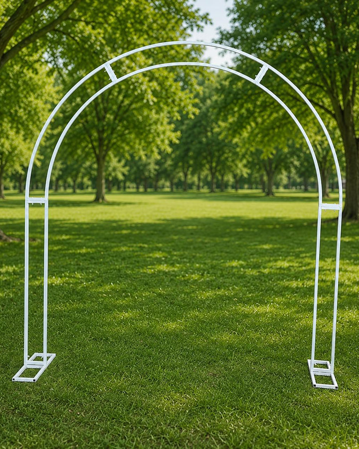 8x8 ft U-Shape Flower Arch Stand - Wedding Photo Booth Frame