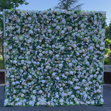 Load and play video in Gallery viewer, New Design! Big Sale 30% OFF! Secret Garden 5D Flower Wall On Cloth Fabric Wedding Party Photo Backdrop Top Quality Easy Quick Assemble N8813
