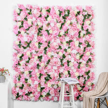Load image into Gallery viewer, Spring Flower Wall 3-D Artificial Flower Panel Home Shop Party Holiday Wall Decor Photography Background Backdrop Setting Floral Wall

